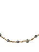 Michael Dawkins Dyed Pearl Collar Necklace