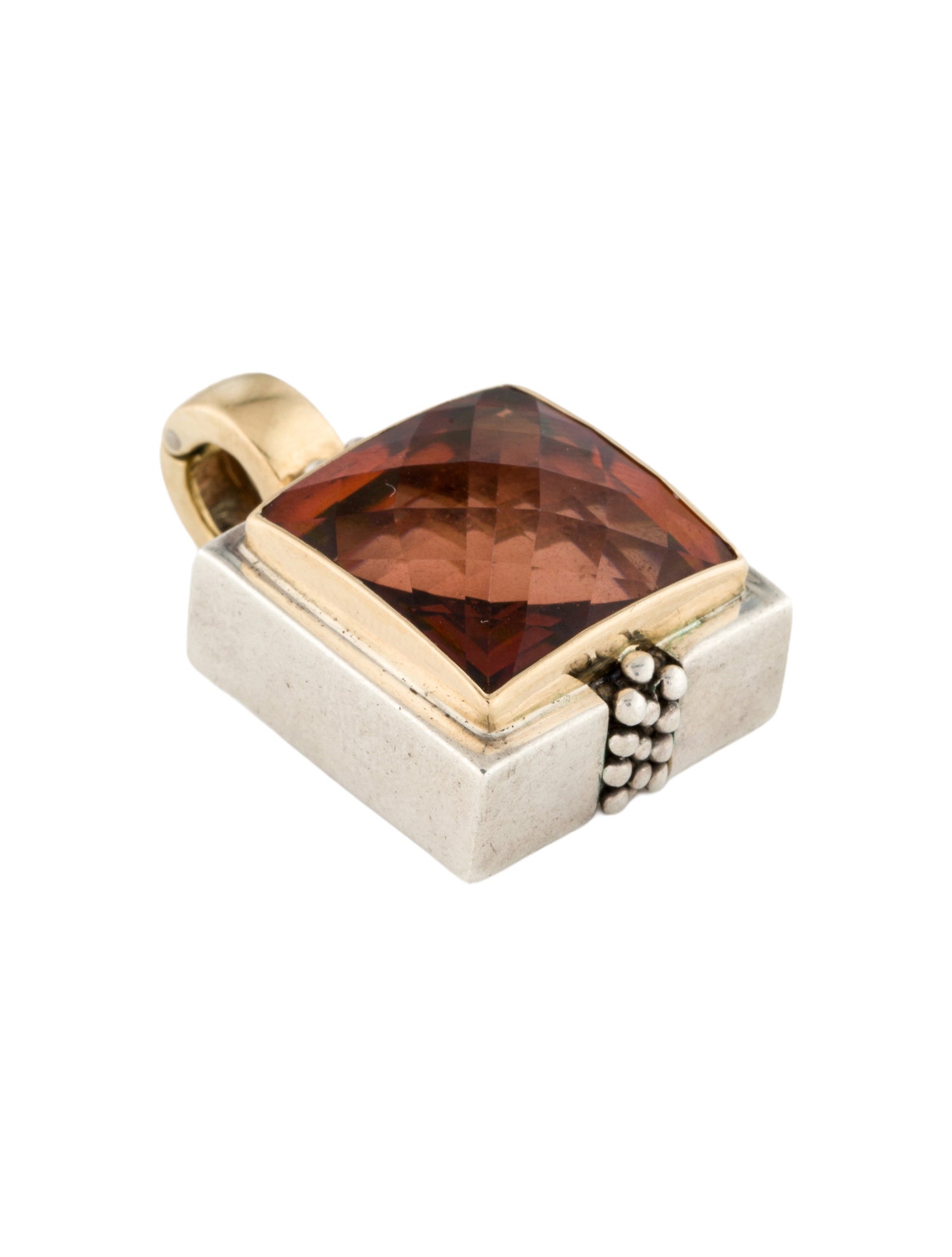 Michael Dawkins Coated Topaz Pendant