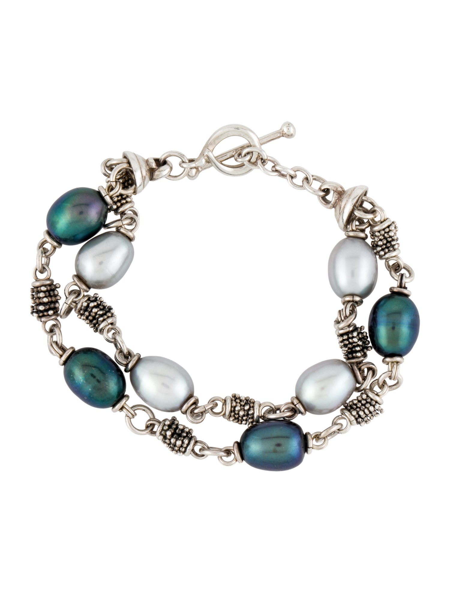 Michael Dawkins Pearl Multi-Strand Bracelet