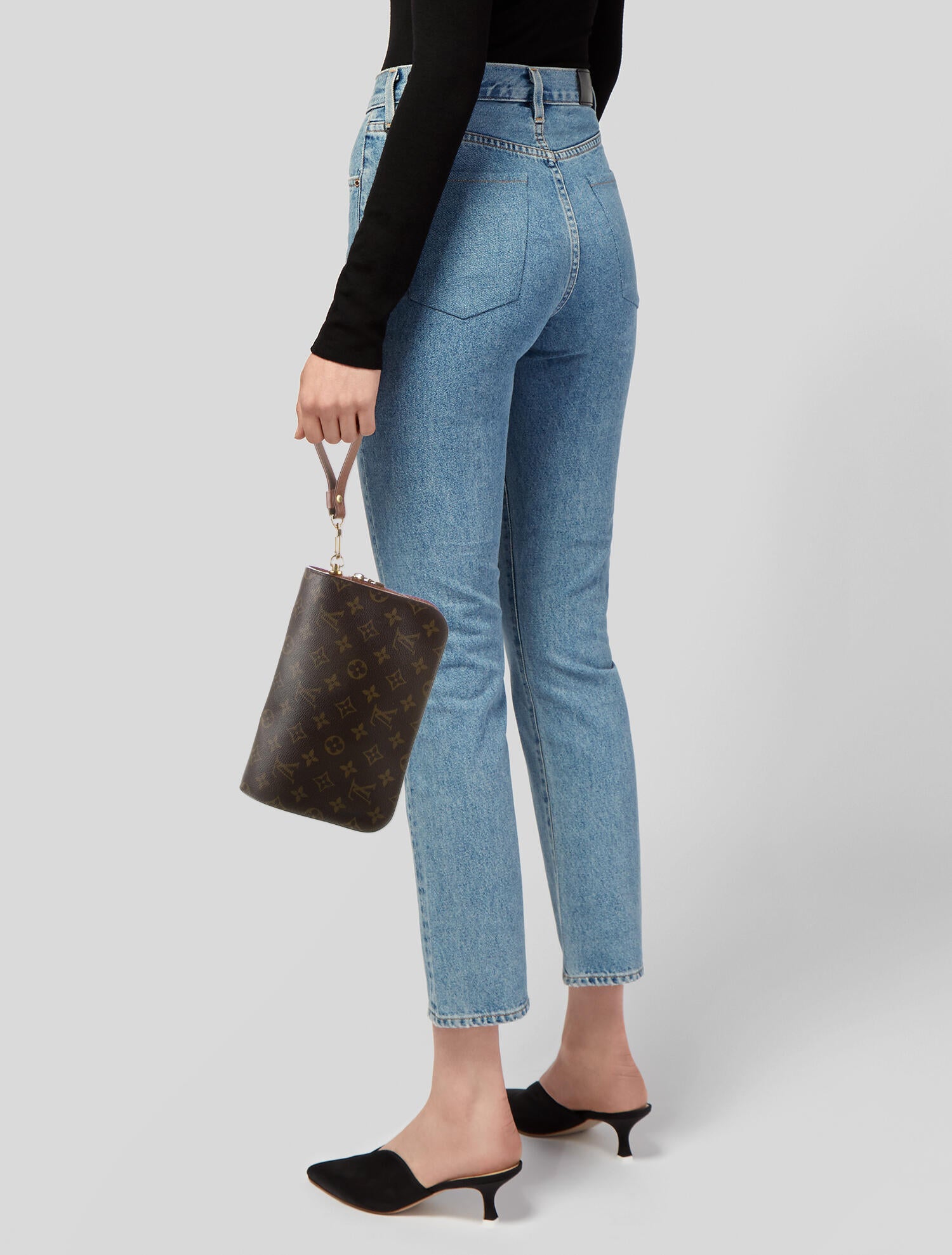 Rodo Large Leather Clutch