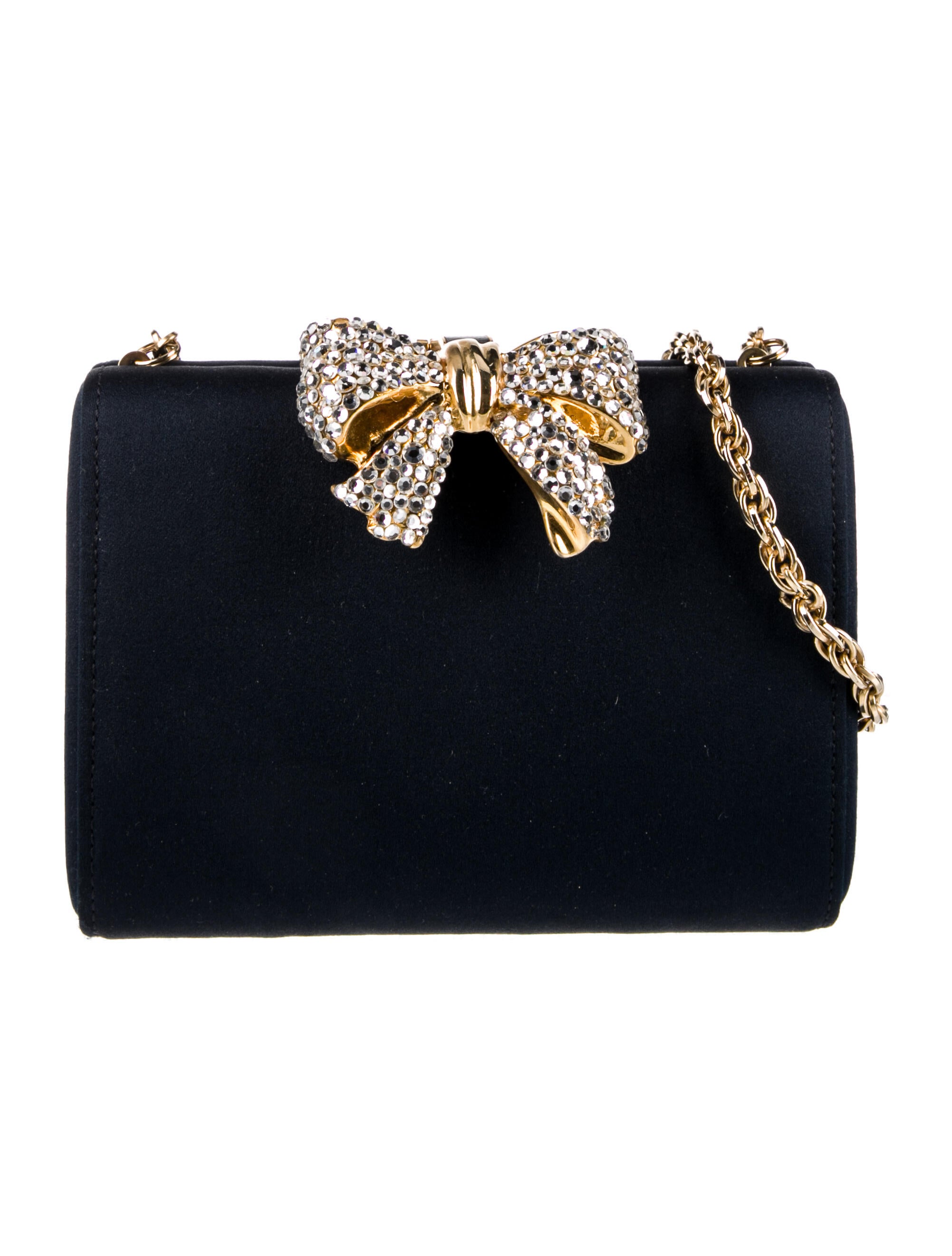 Rodo Satin Crossbody Bag Blue Crossbody Bags, Handbags W8R21915