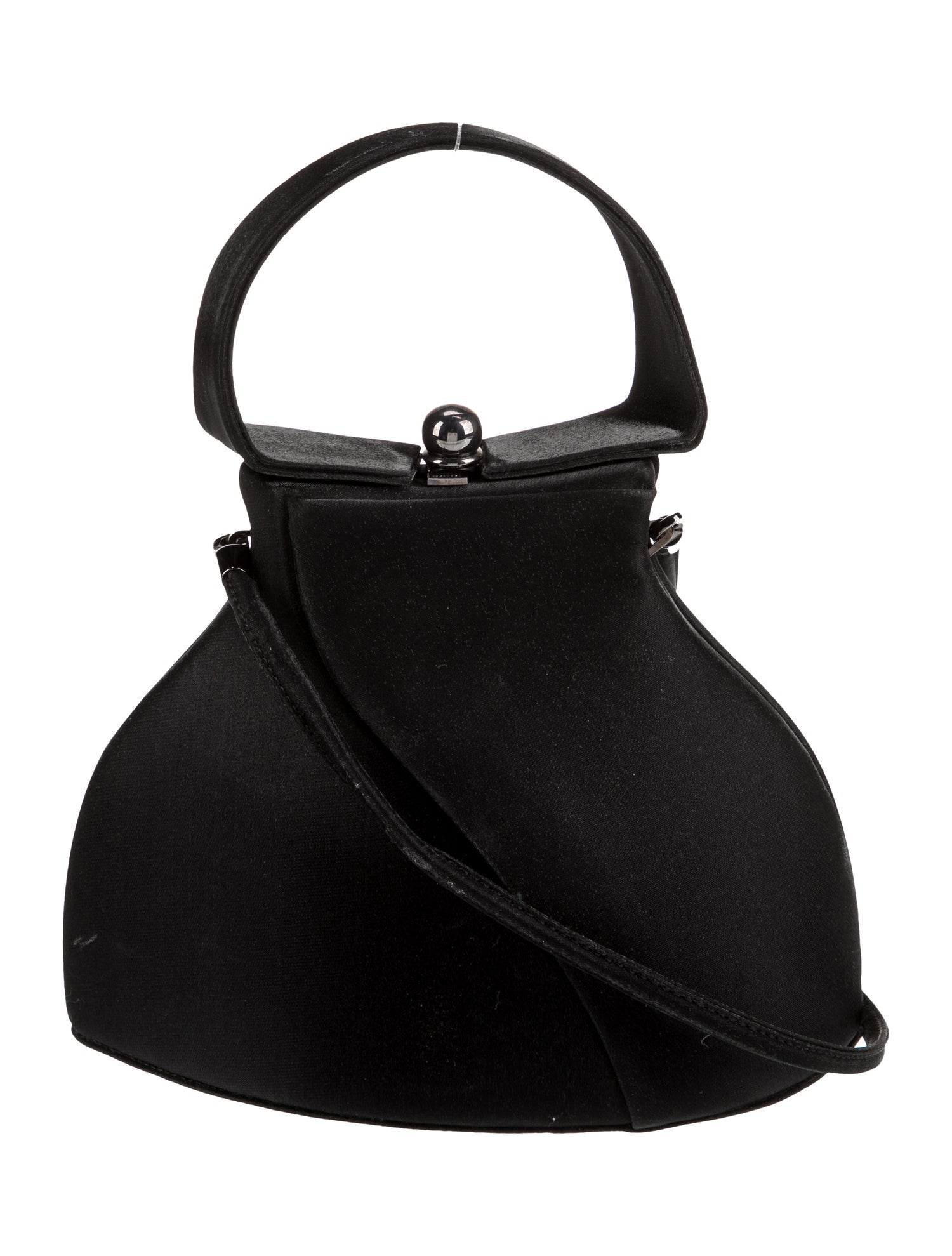 Rodo Satin Top Handle Bag