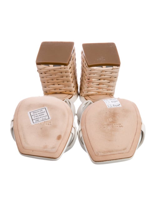 Rodo Leather Braided Accents Slides