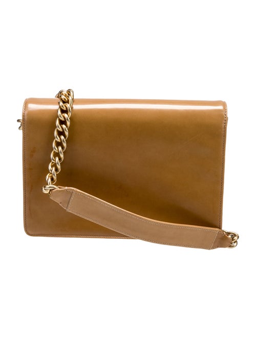 Rodo Patent Leather Shoulder Bag