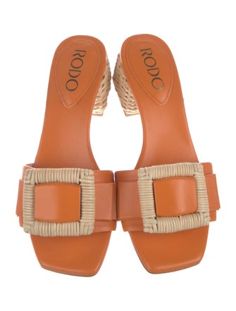 Rodo Leather Slides