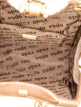 Rodo Satin Top Handle Bag