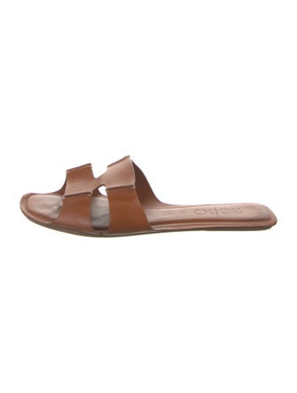 Rodo Leather Slides