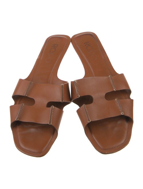 Rodo Leather Slides