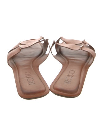 Rodo Leather Slides