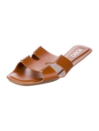 Rodo Leather Slides
