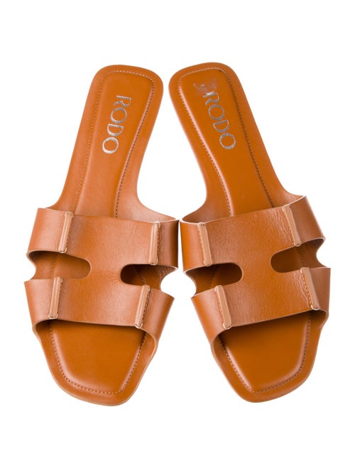 Rodo Leather Slides