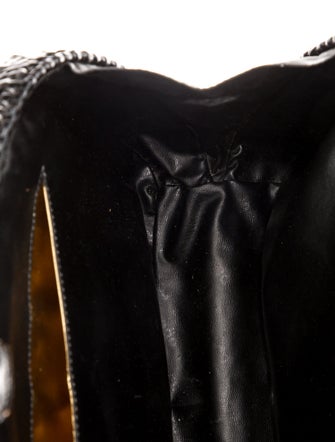 Rodo Raffia Top Handle Bag