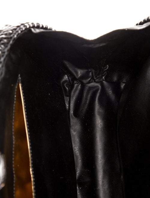 Rodo Raffia Top Handle Bag