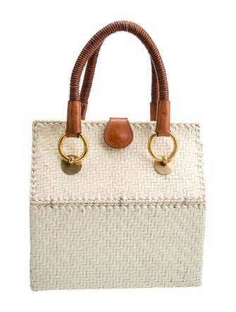 Rodo Wicker Top Handle Bag