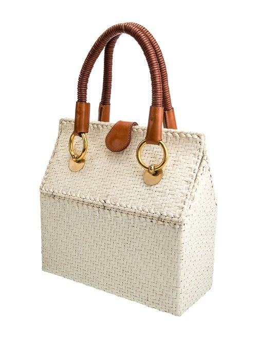 Rodo Wicker Top Handle Bag