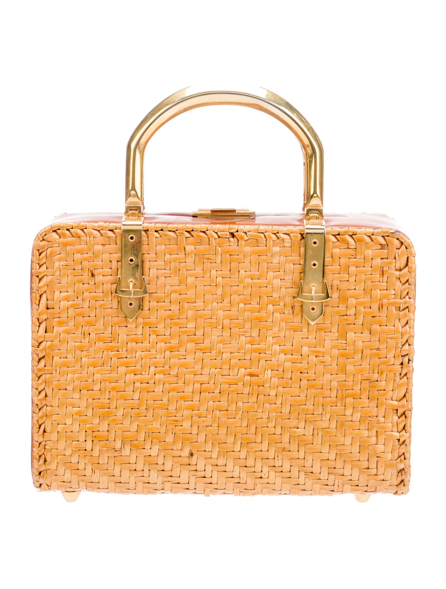 Rodo Wicker Top Handle Bag
