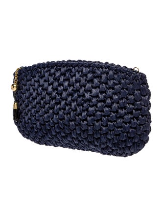 Rodo Raffia Clutch