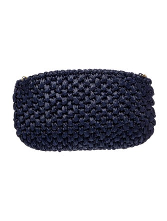 Rodo Raffia Clutch