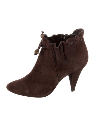 Lulu Guinness Suede Boots