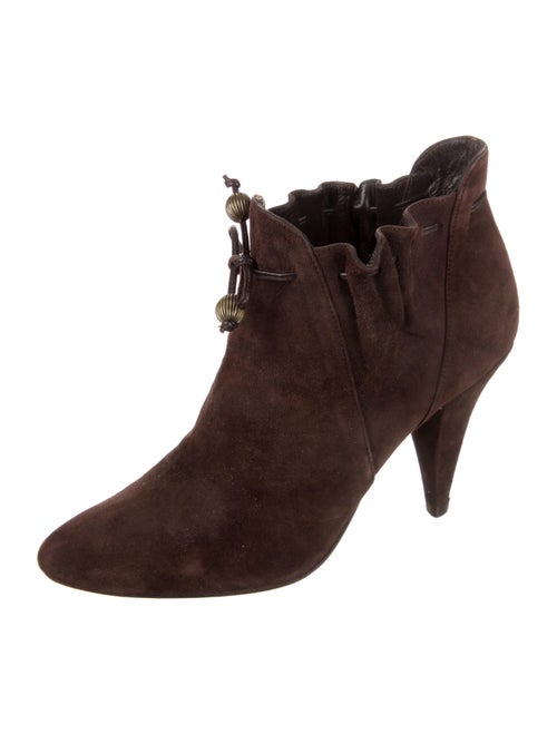 Lulu Guinness Suede Boots