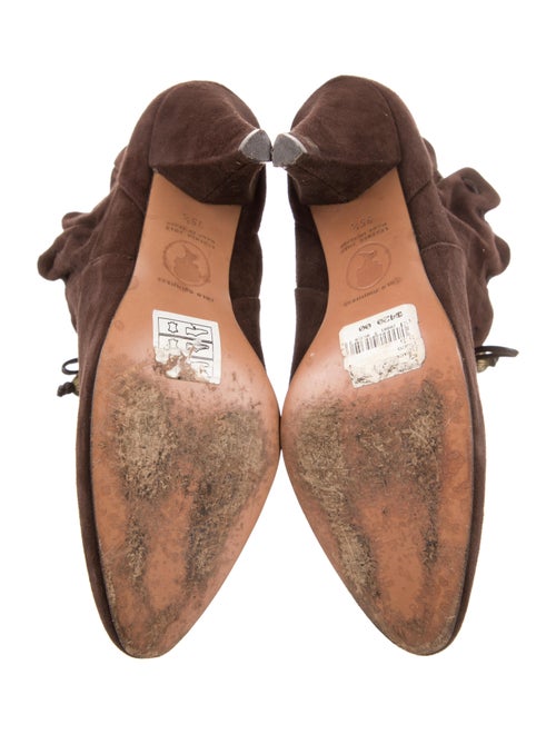 Lulu Guinness Suede Boots