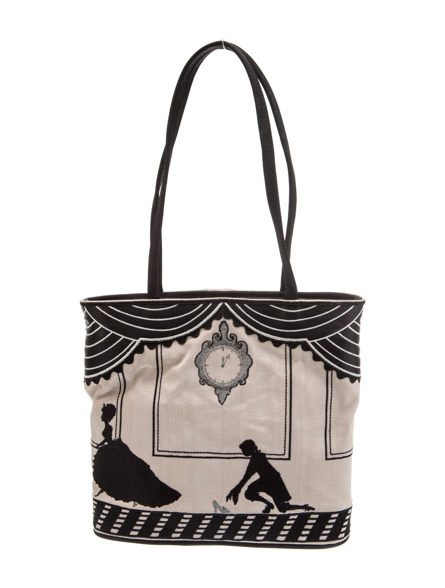 Lulu Guinness Nylon Top Handle Bag