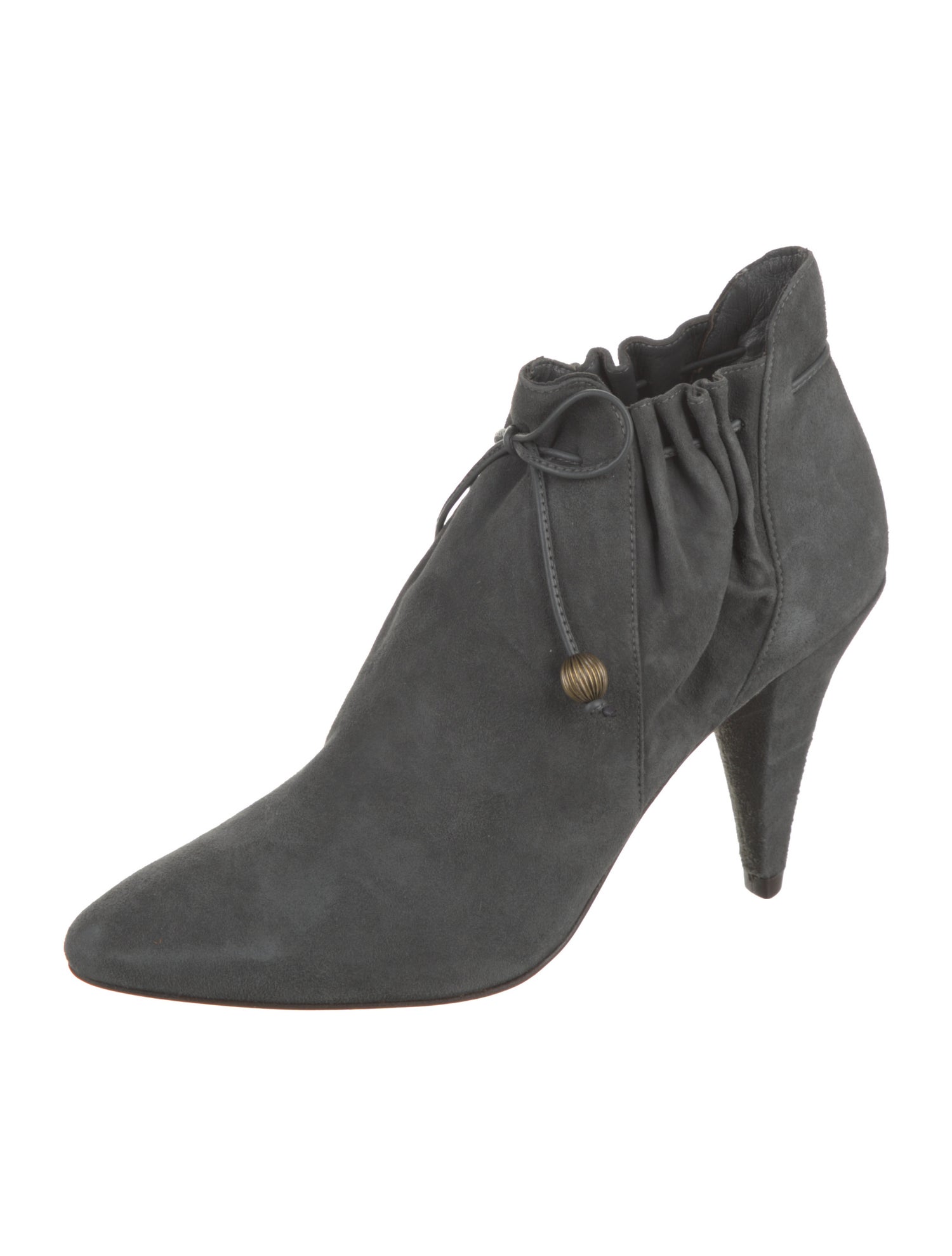 Lulu Guinness Suede Chelsea Boots