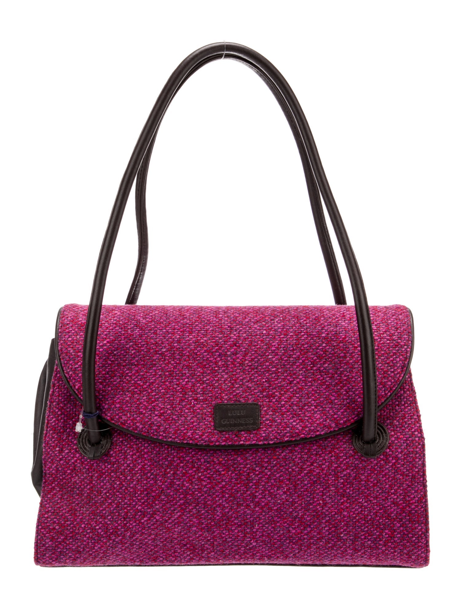Lulu Guinness Tweed Shoulder Bag