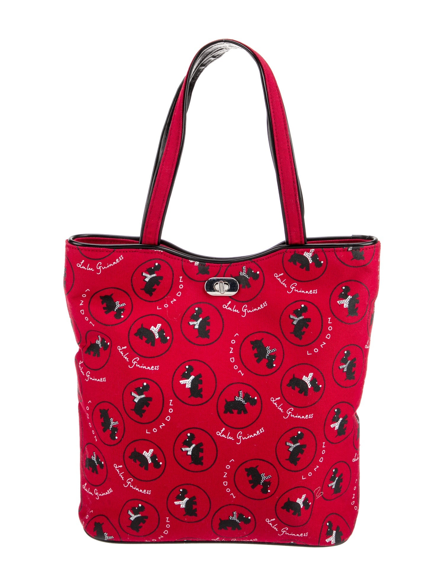 Lulu Guinness Canvas Tote