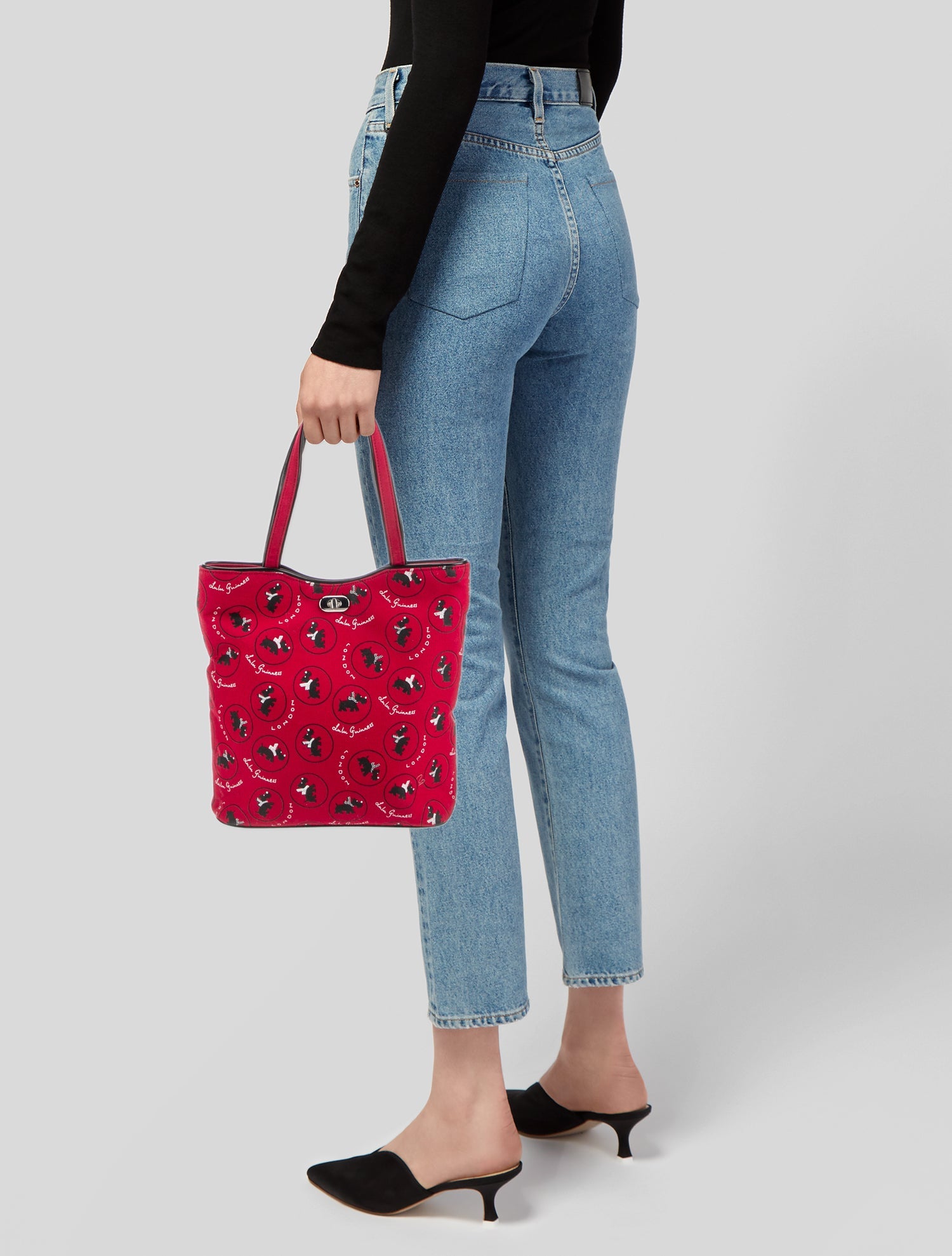 Lulu Guinness Canvas Tote