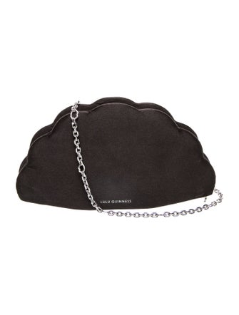 Lulu Guinness Satin Clutch