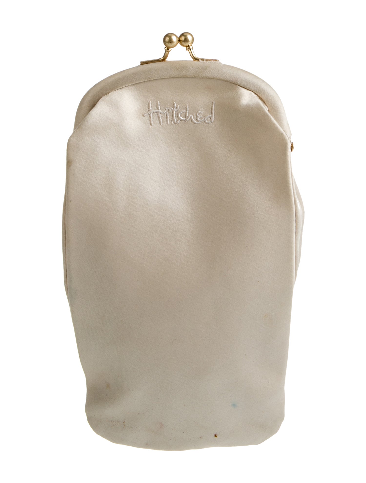 Lulu Guinness Satin Bucket Bag