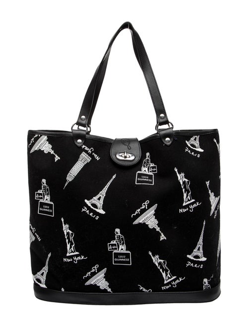 Lulu Guinness Canvas Tote