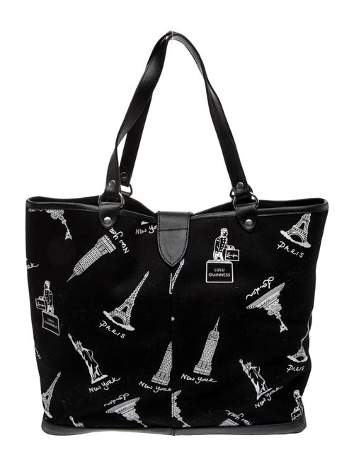 Lulu Guinness Canvas Tote