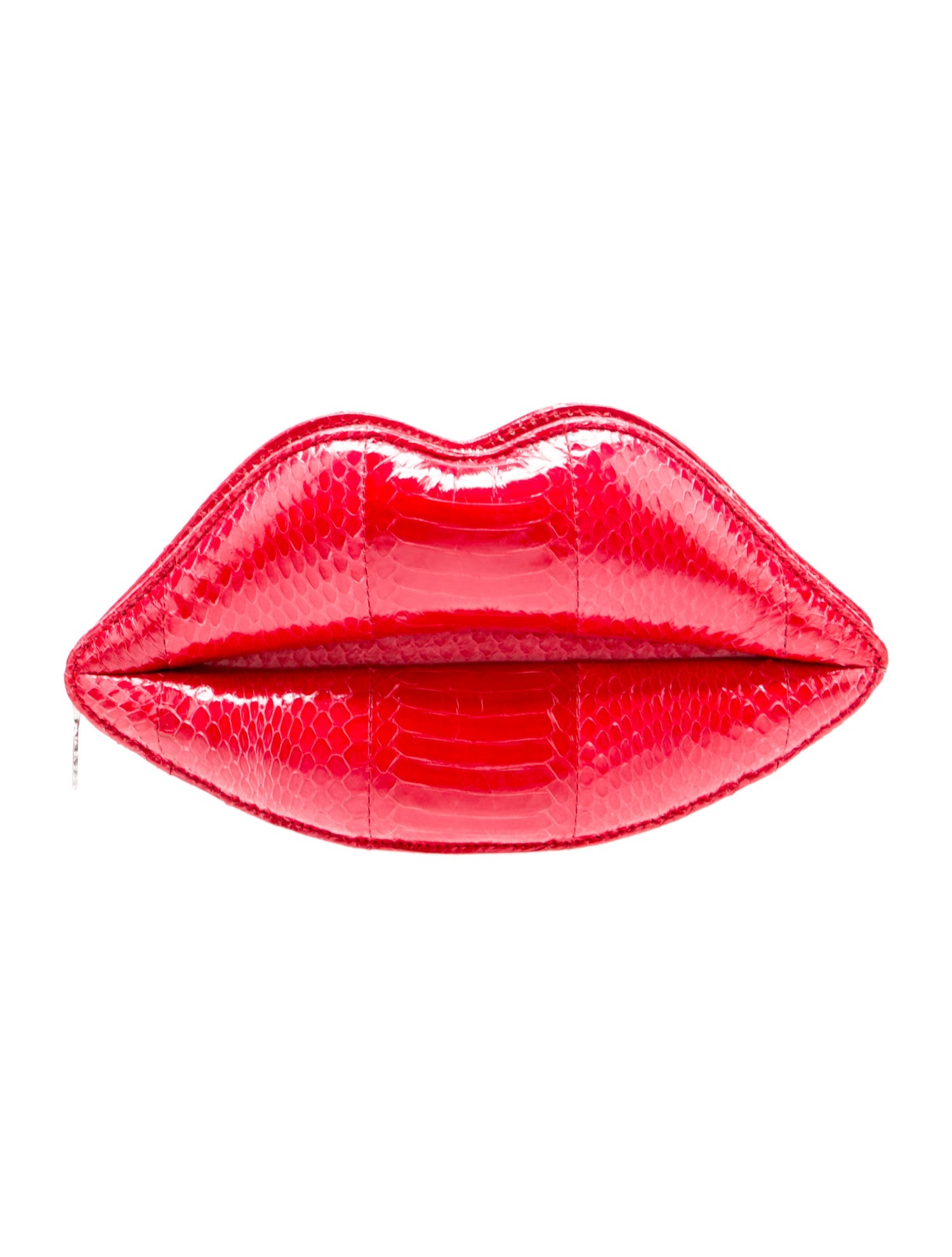 Lulu Guinness Leather Clutch