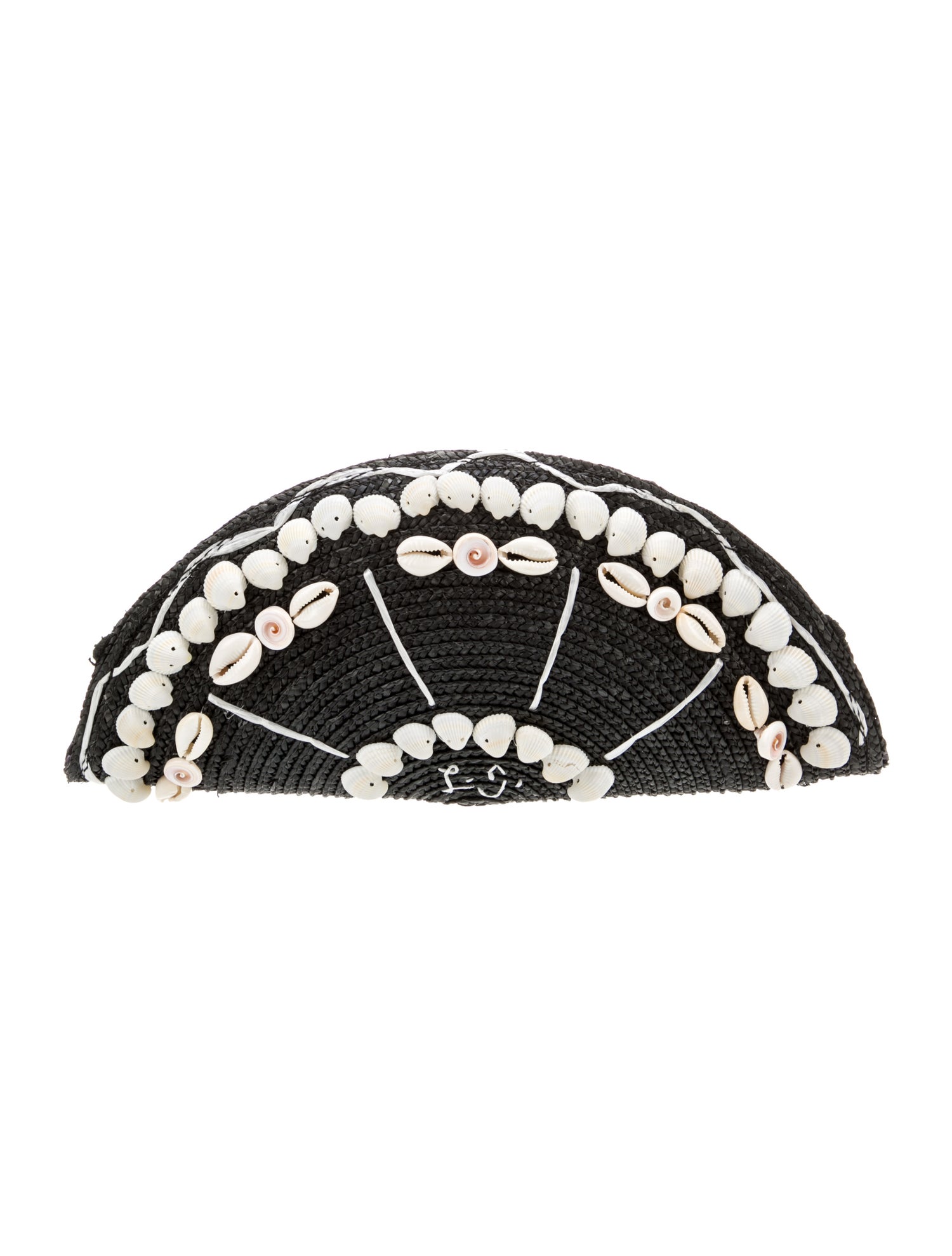 Lulu Guinness Raffia Clutch