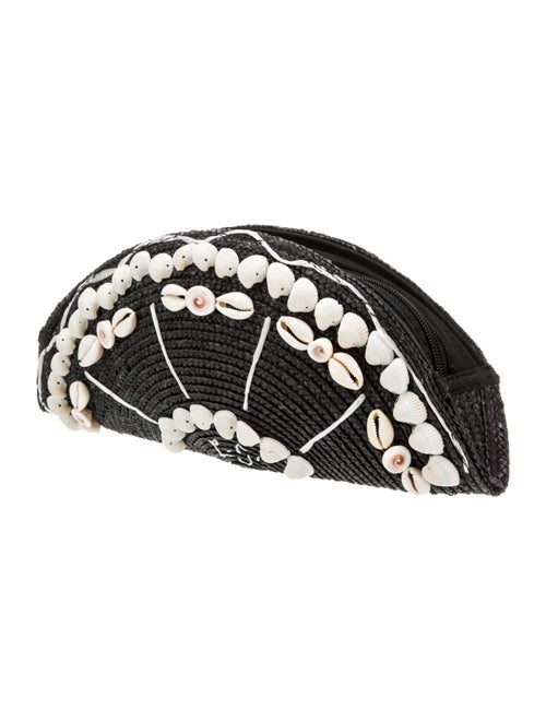 Lulu Guinness Raffia Clutch
