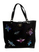 Lulu Guinness Canvas Tote
