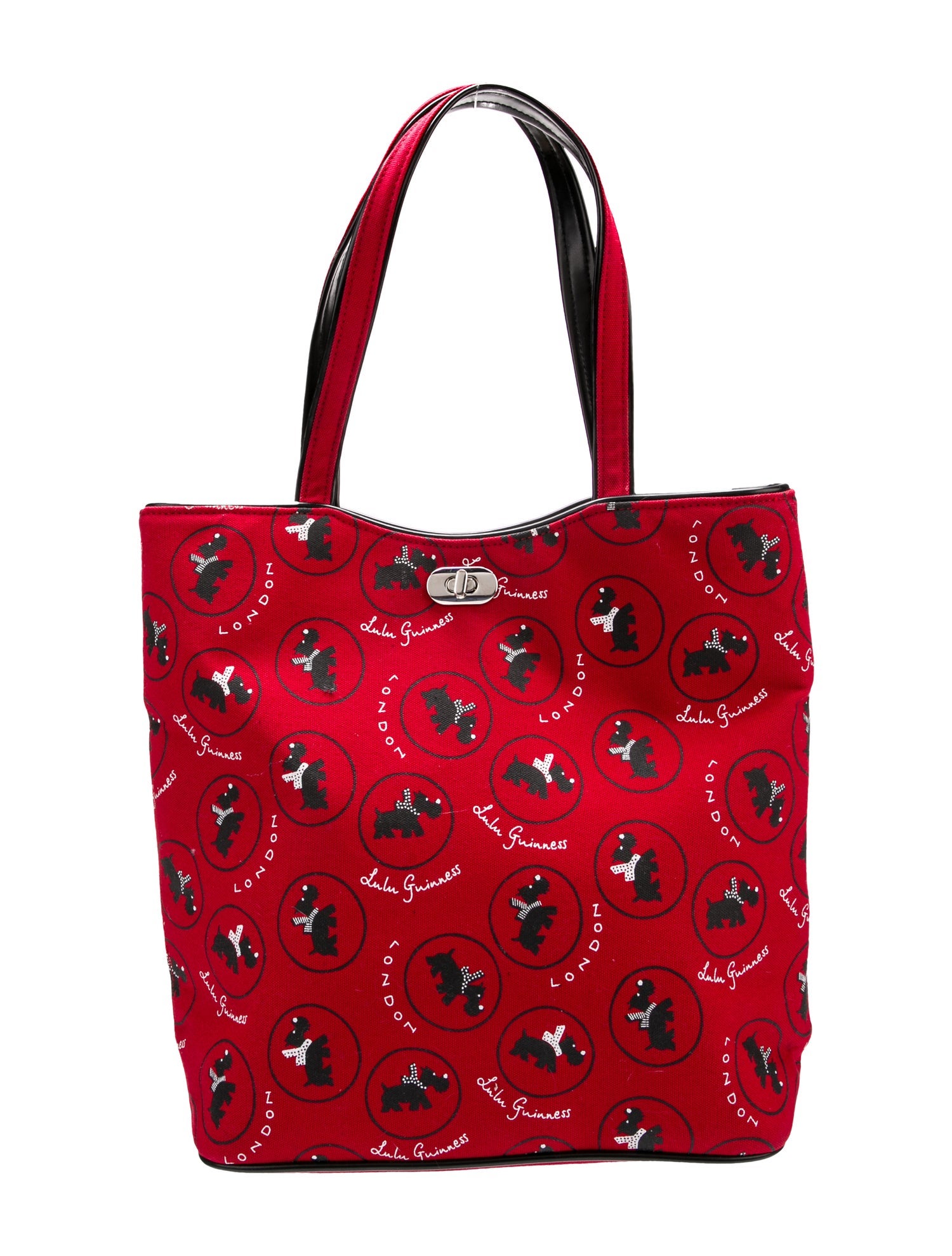 Lulu Guinness Canvas Tote