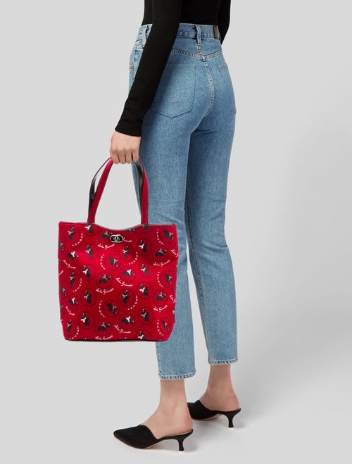 Lulu Guinness Canvas Tote