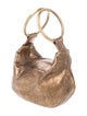 Lulu Guinness Leather Top Handle Bag