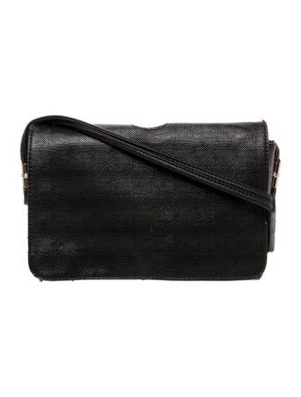 Lulu Guinness Leather Top Handle Bag