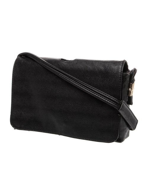 Lulu Guinness Leather Top Handle Bag