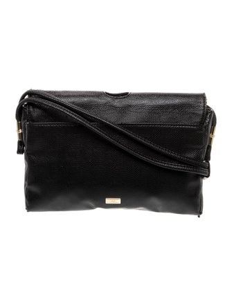Lulu Guinness Leather Top Handle Bag