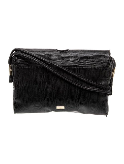 Lulu Guinness Leather Top Handle Bag
