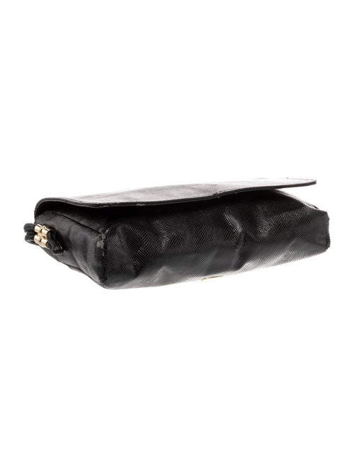 Lulu Guinness Leather Top Handle Bag