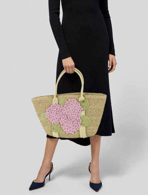 Lulu Guinness Straw Tote