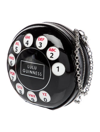 Lulu Guinness Leather Minaudière