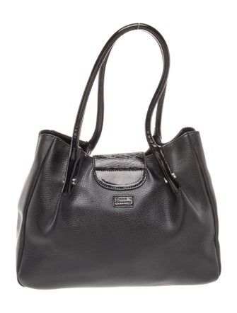 Lulu Guinness Leather Shoulder Bag