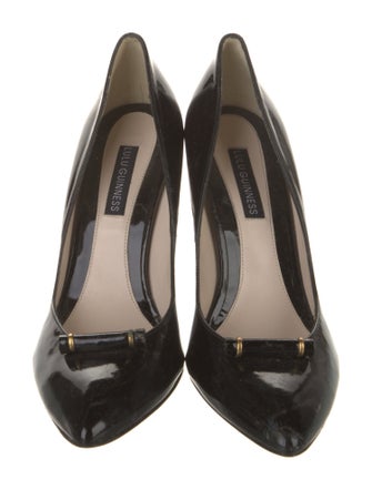 Lulu Guinness Patent Leather Pumps